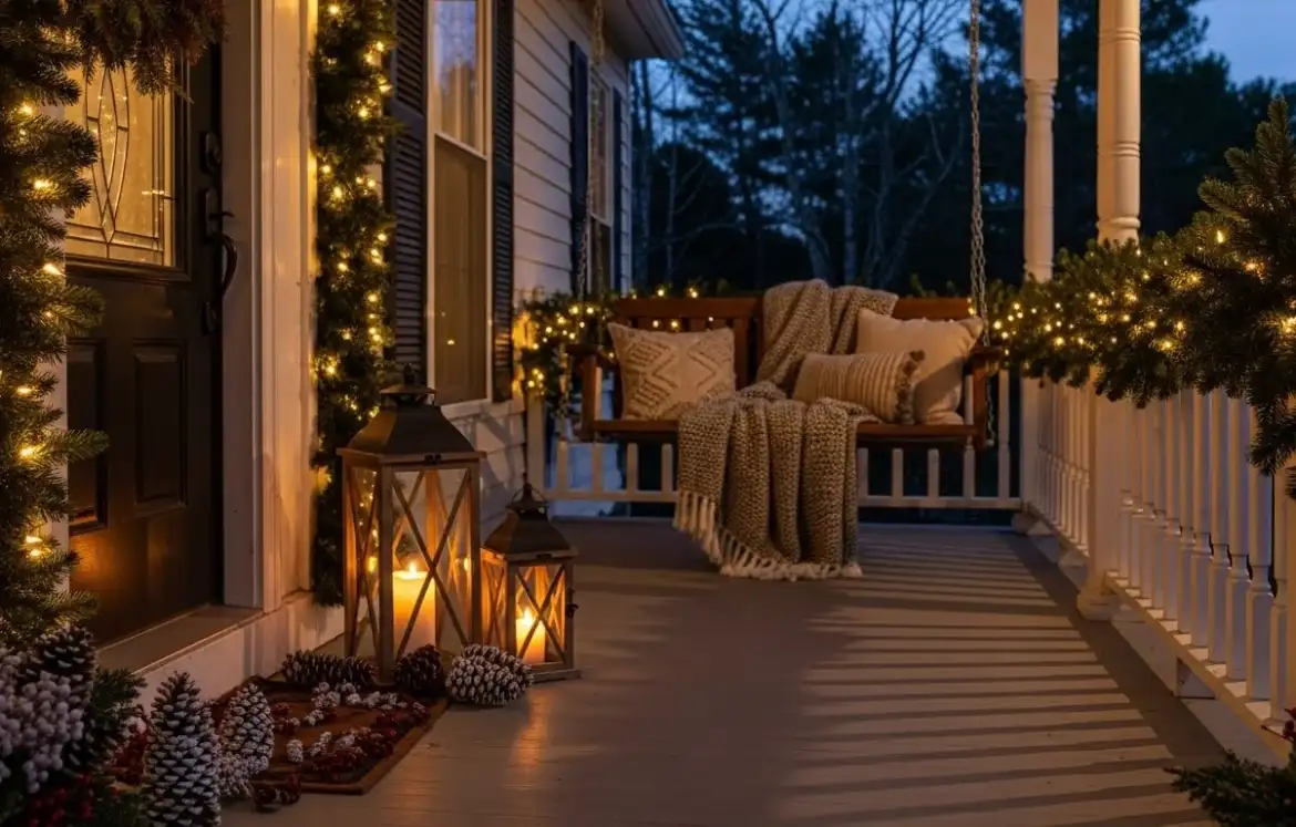20 Stunning Front Porch Christmas Decor Ideas to Wow Your Neighbors